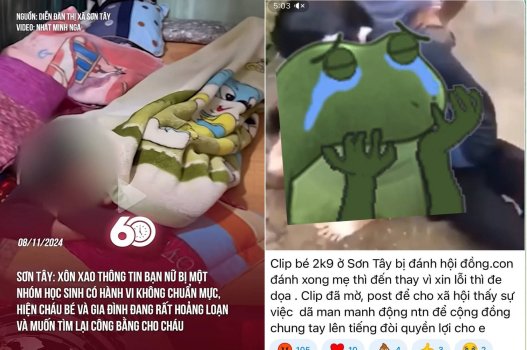 Video sex nữ sinh lớp 8 bị bọn bạn đánh lột sạch quần áo