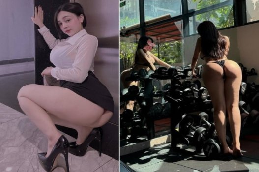 Gymer có mông to và ngực đẹp, dâm đãng lắm