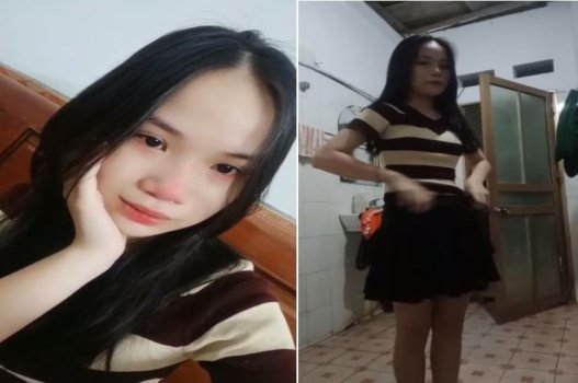 Khánh Huyền thêm xinh đẹp hơn mỗi khi anh ấy kêu la