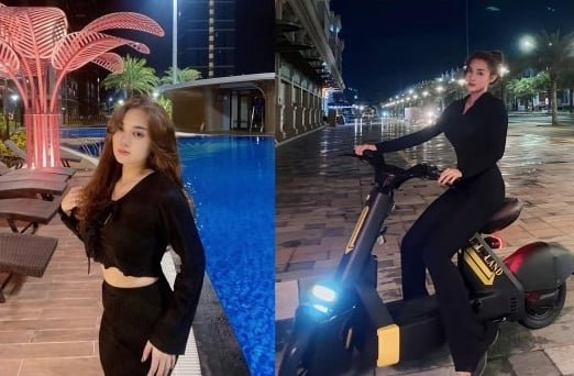 Kiều Loan có thân hình nóng bỏng, là sugar baby sống xa hoa