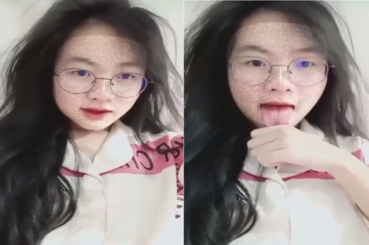 Sinh viên thèm hàng nóng bỏng đang mút cu